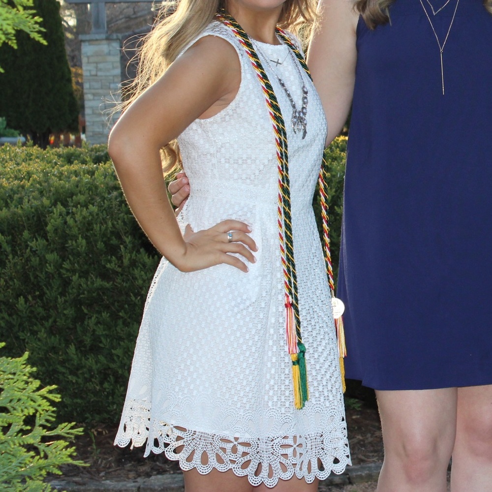 White Lace Impressions Dress